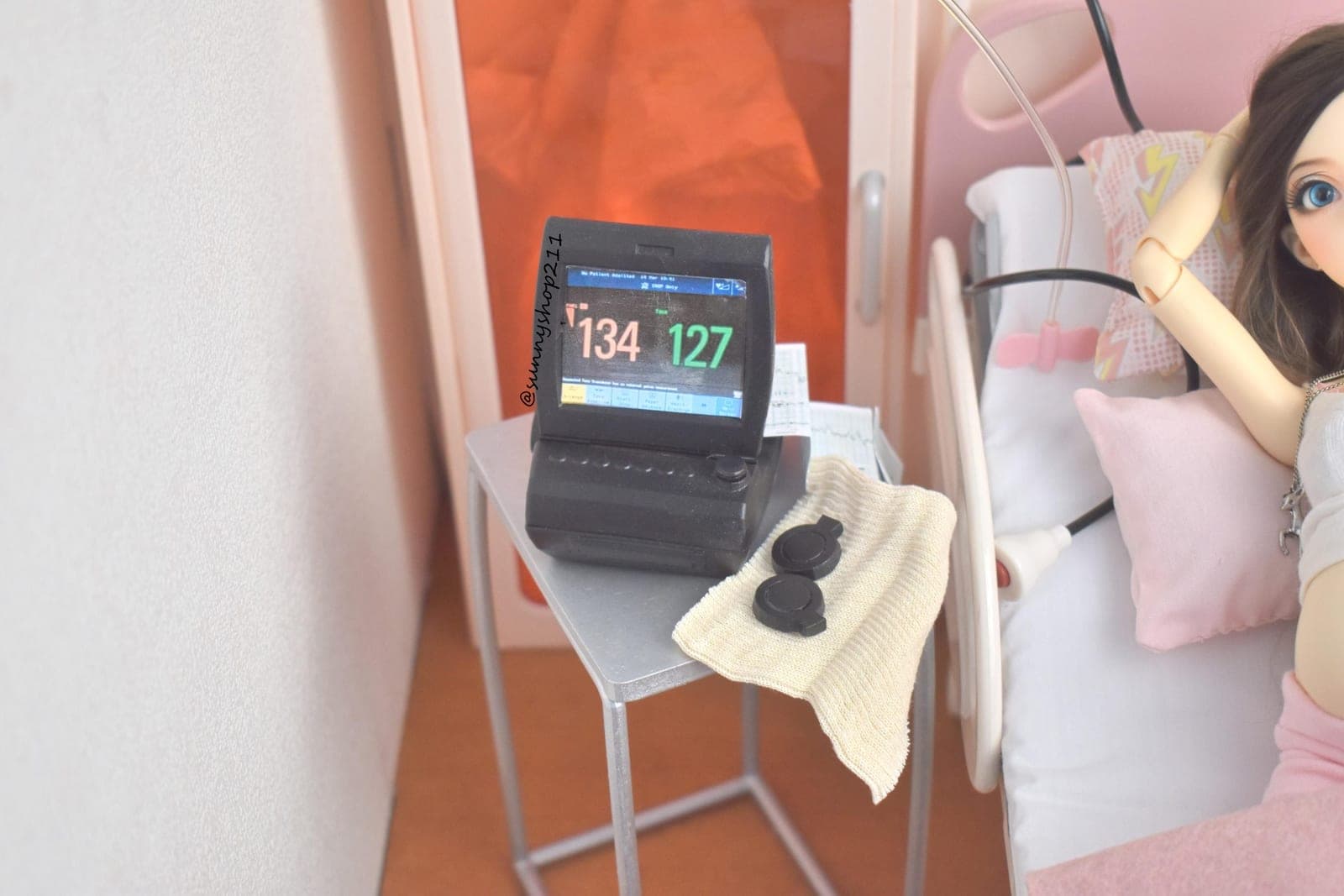 Monitoring miniature 1/6, Barbie, pullip ou  1/4 bjd , MSD, minifee