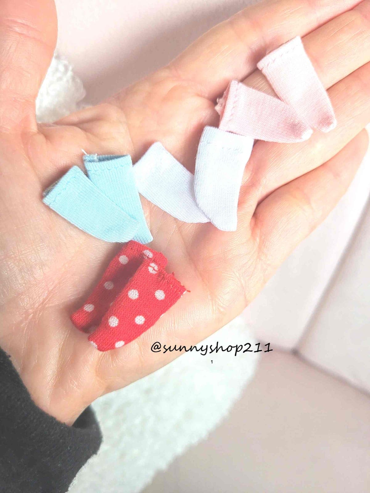 Chaussettes bjd bébé 10 cm, pour "Louis et Léna"