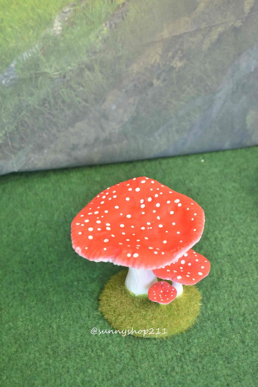 Décoration champignon simulation miniature bjd bébé elfes