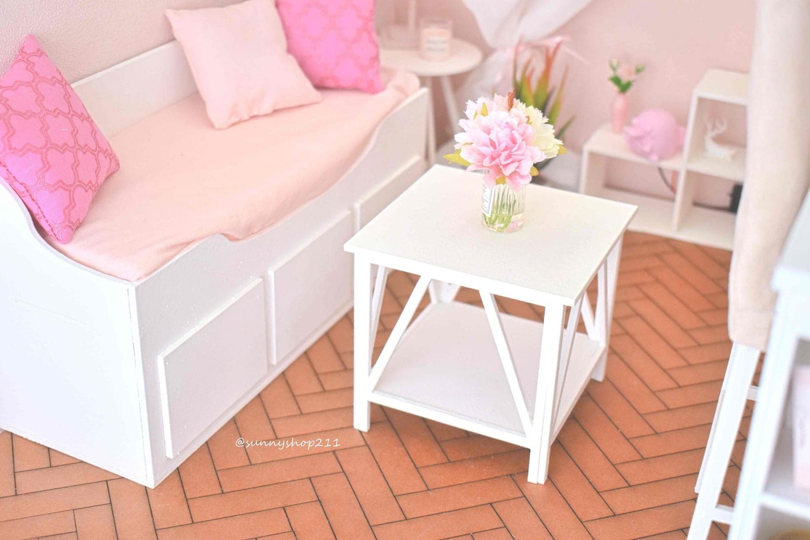 Table basse 1/4 miniature