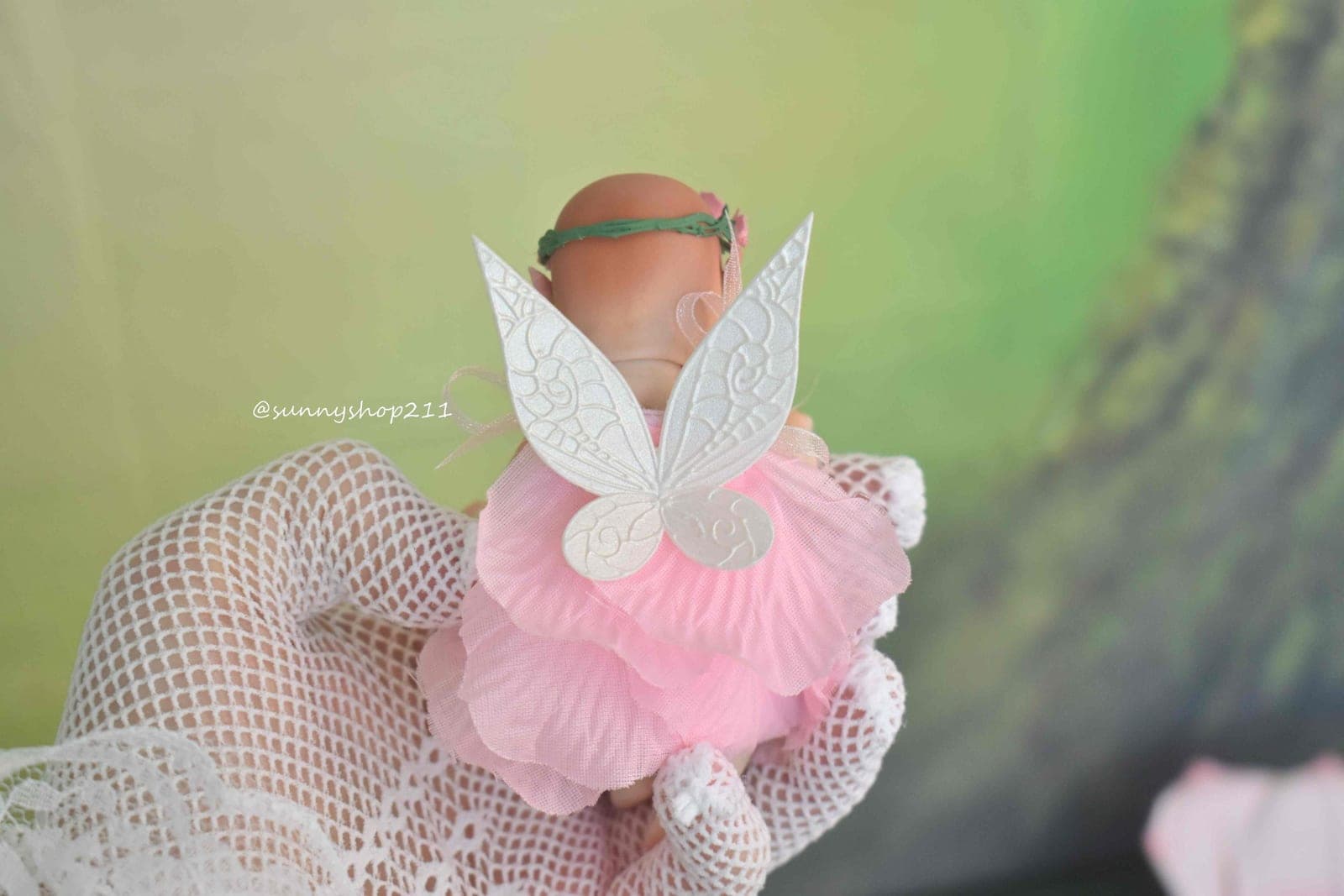 Ailes fée bjd bébé simulation