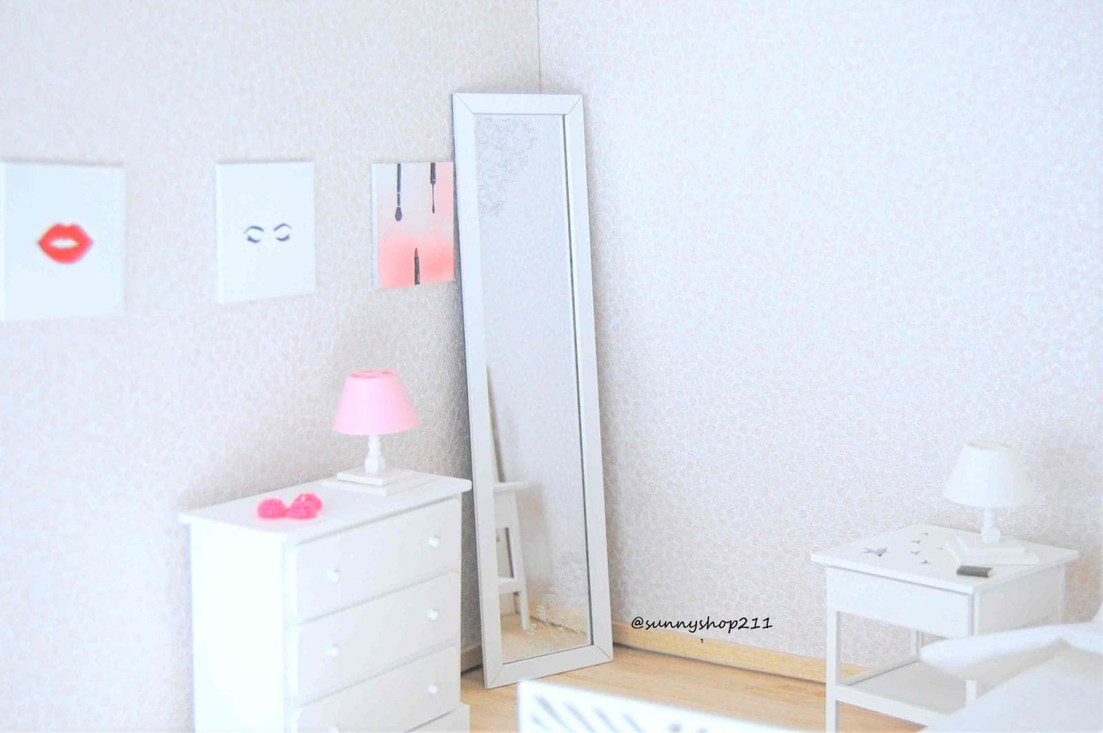 Miroir miniature 1/6 Barbie, Poppy Parker