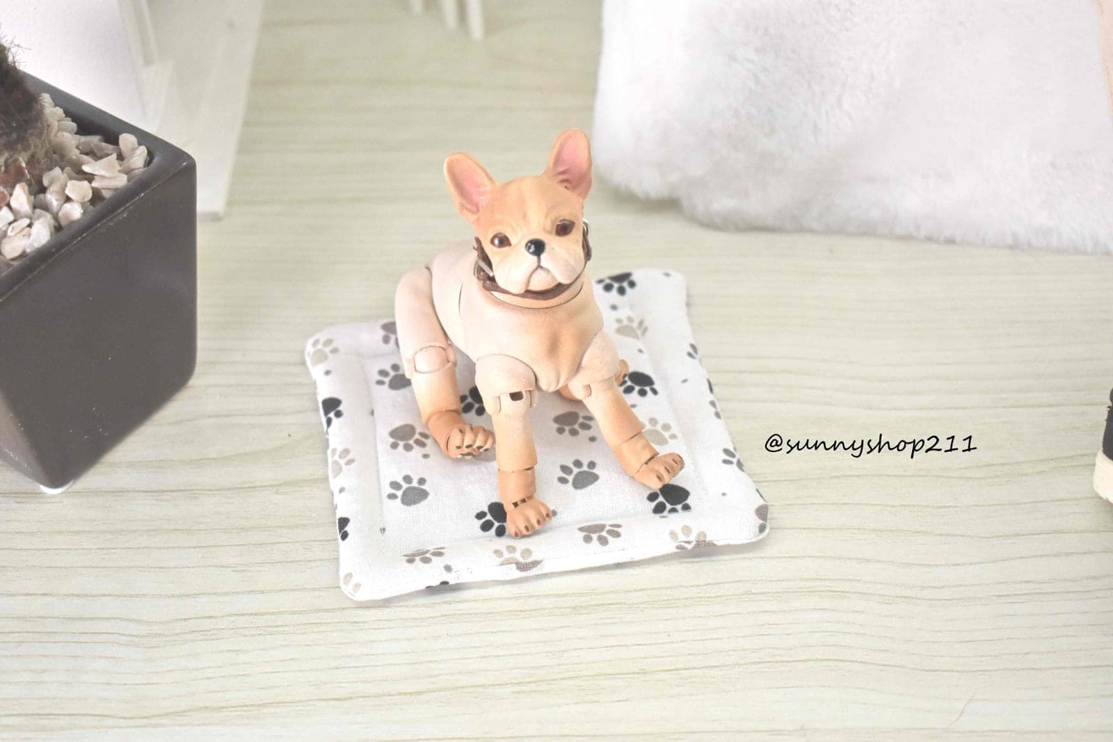 Tapis chien bjd chat miniature diorama 1/6,1/4,1/3