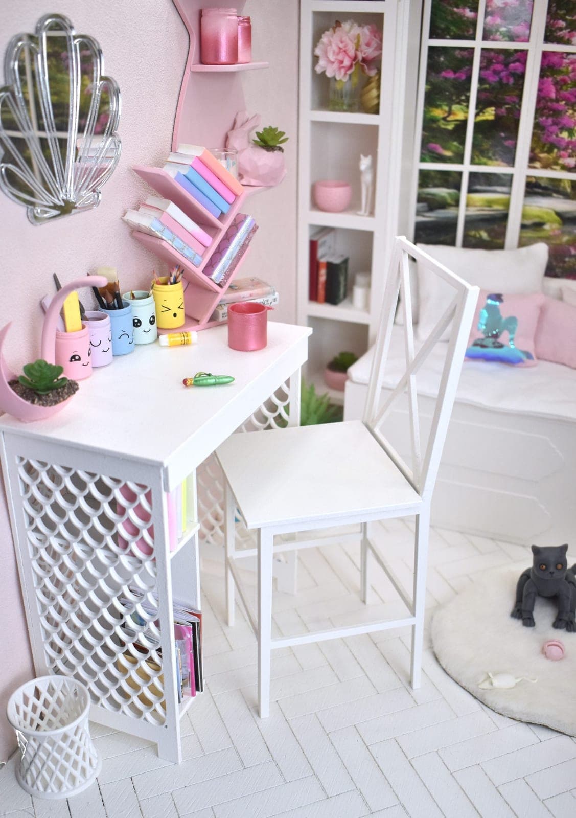 🪑 Miniature chair - BJD diorama furniture (1/4)