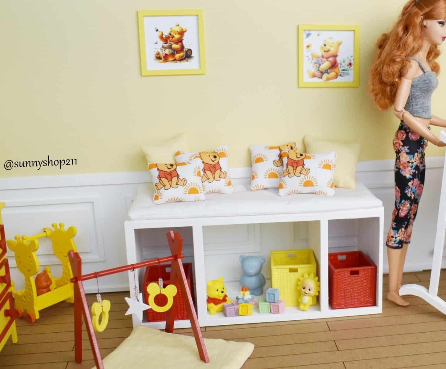 Banquette 1/6 Barbie, pullip, Poppy Parker