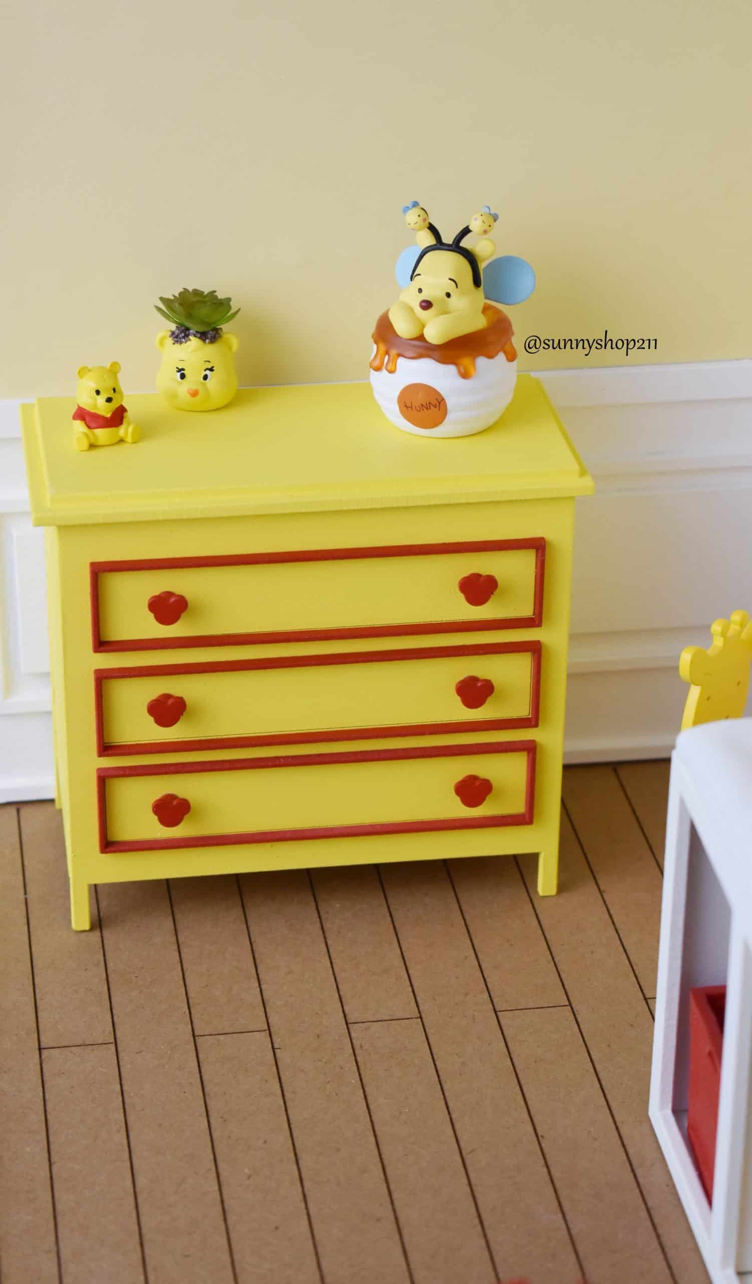 Commode miniature 1/6 – Diorama – Barbie · Blythe · Pullip
