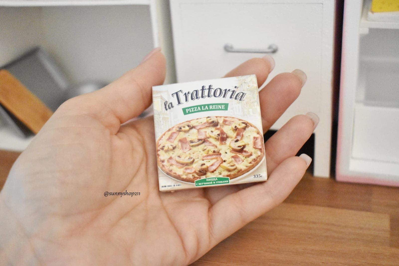 Boite de pizza miniature minifee ,MSD