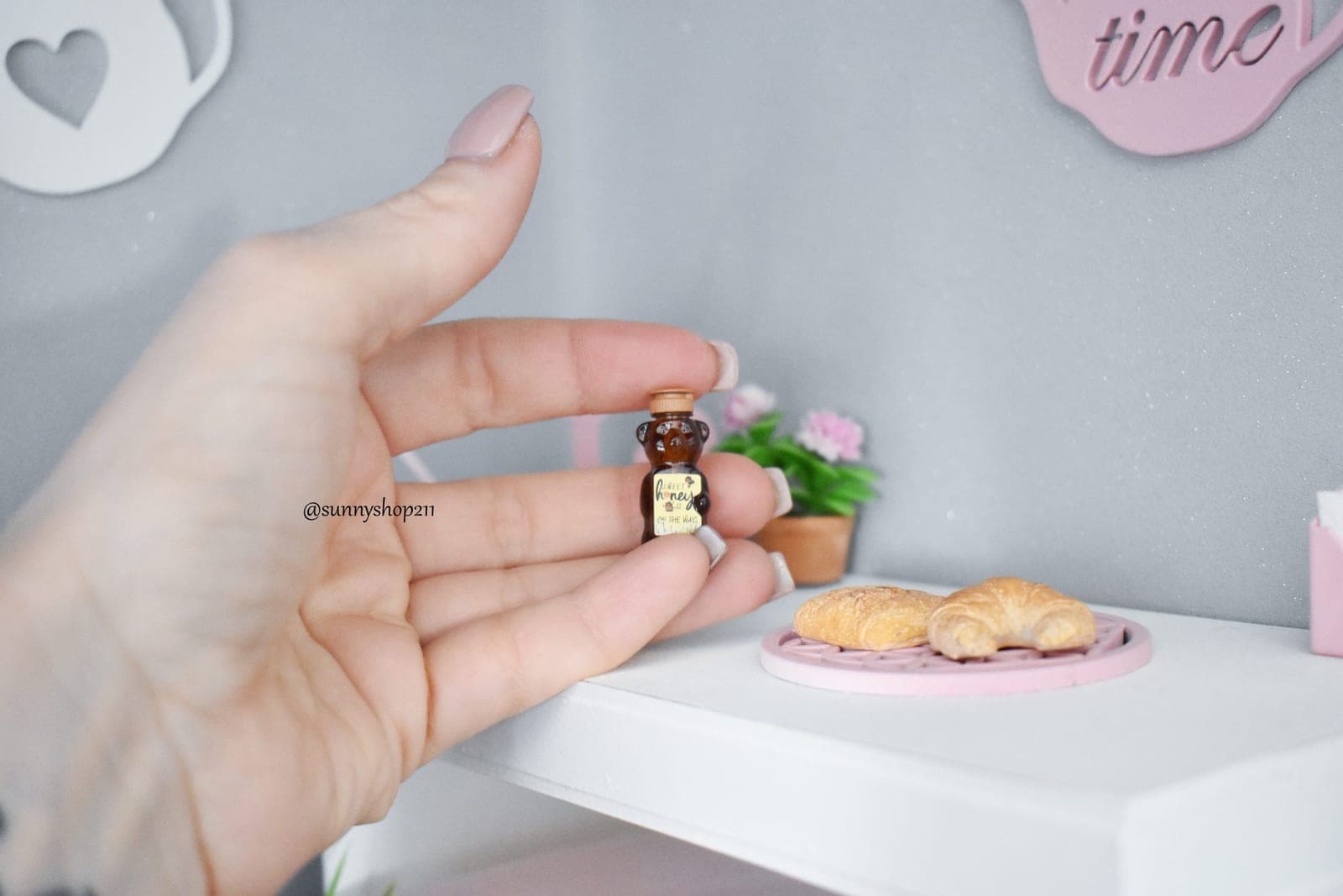 Pot de miel simulation miniature minifee ,MSD
