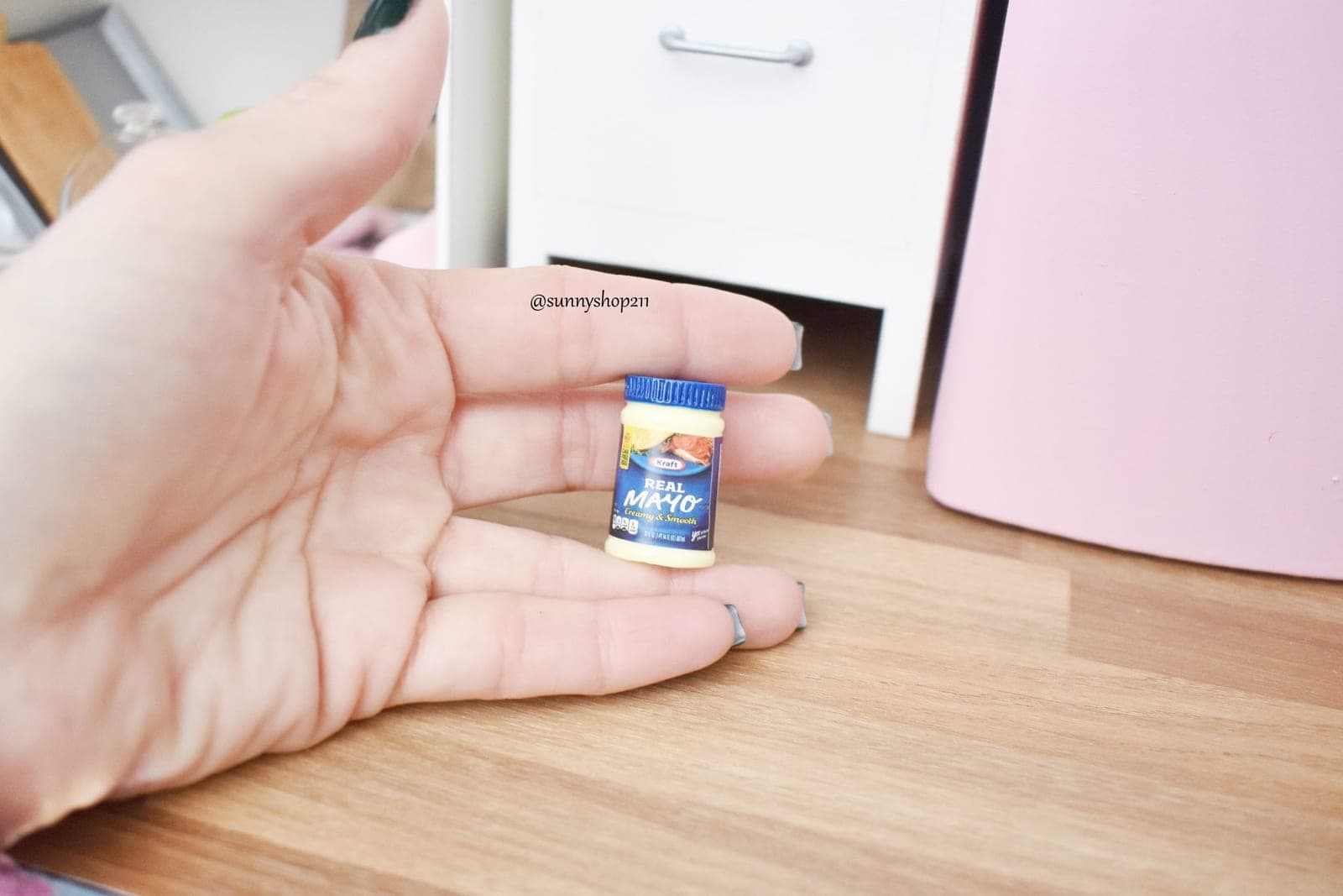 Pot de mayonnaise miniature minifee ,MSD