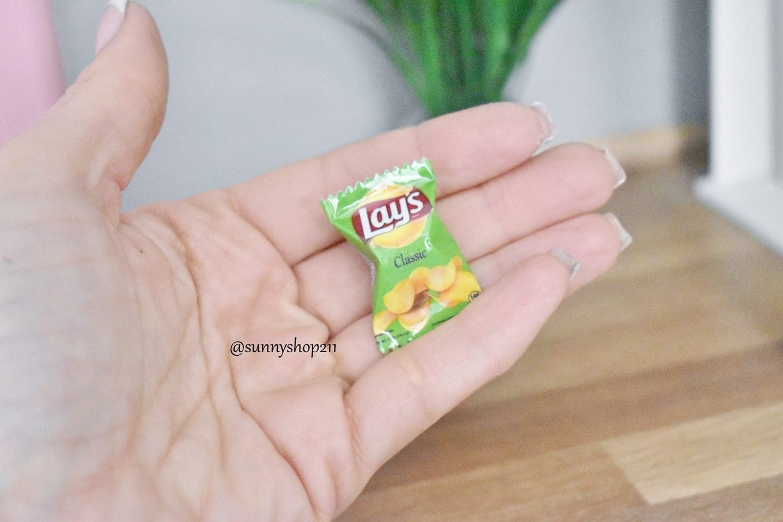 Paquet de chips simulation miniature minifee ,MSD