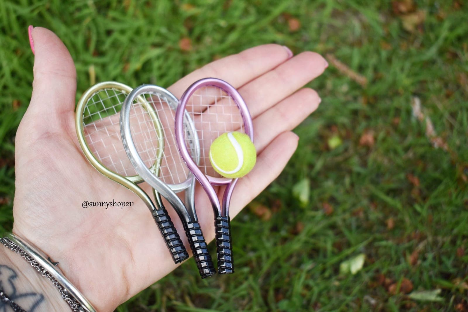 Raquette de tennis miniature dolls bjd minifee, simulation