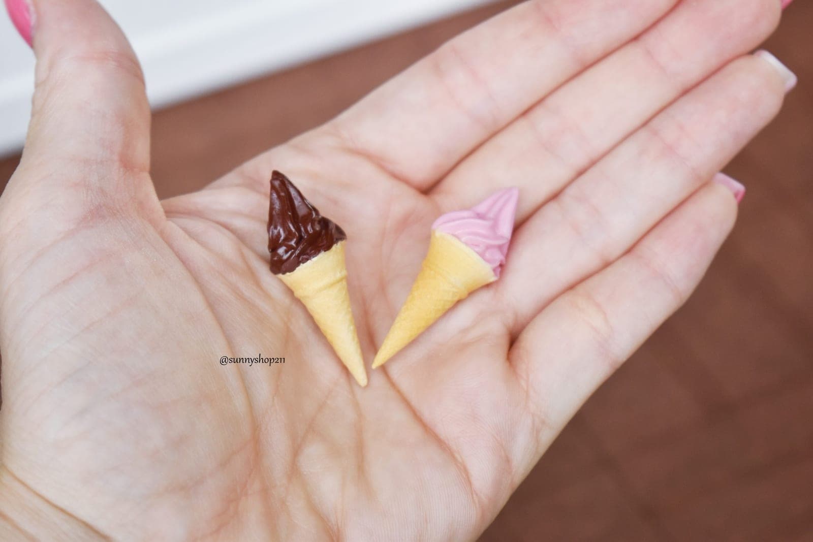 Cornet de glace simulation miniature minifee ,MSD