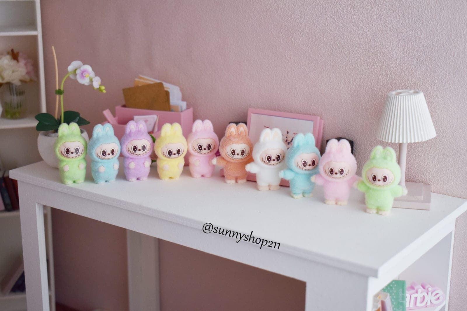 Labubu peluche miniature doll ,obitsu 11,pukifee, Barbie