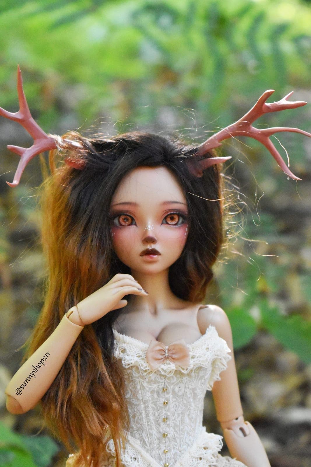 Cornes cerf bjd 1/4 simulation MSD minifee