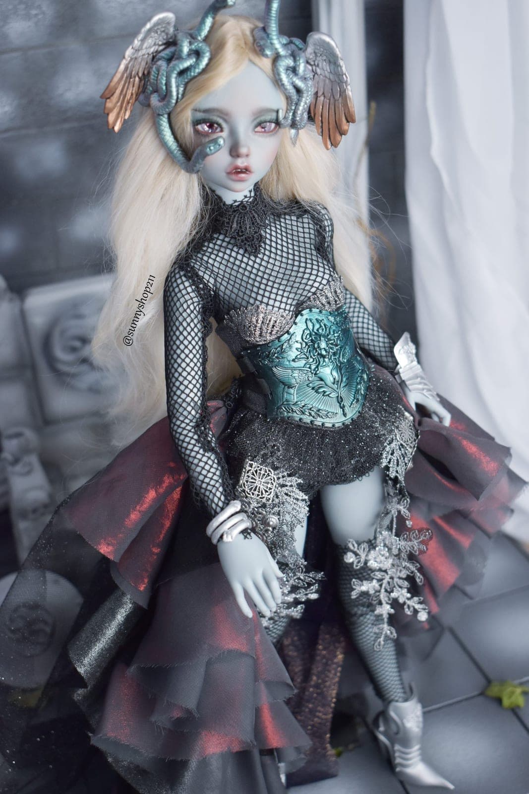? Bracelet Serpent à Tête Sculptée – BJD Minifee / MSD