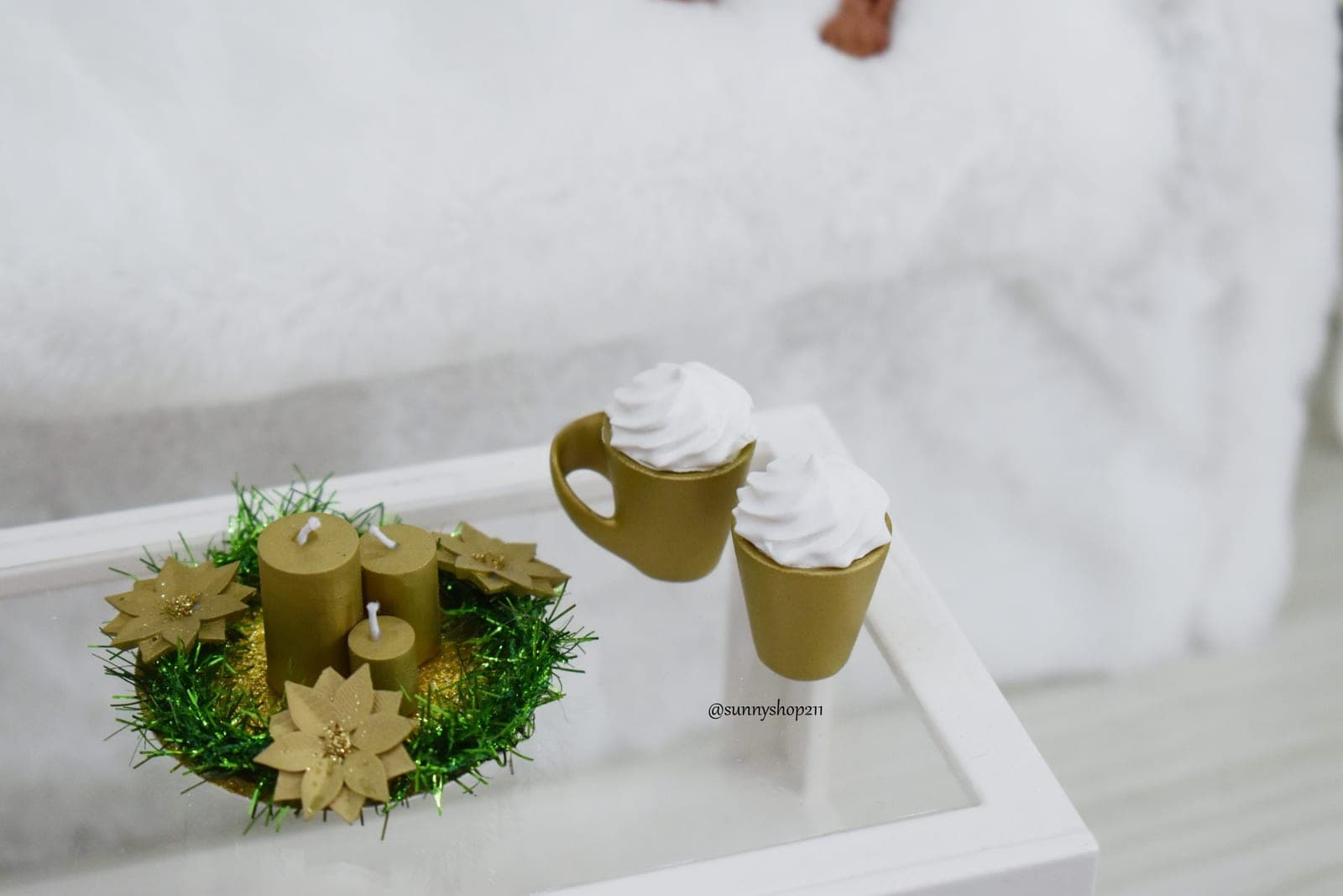 Lot de 2 tasses miniatures customisées – 1/4 (MSD, Minifee
