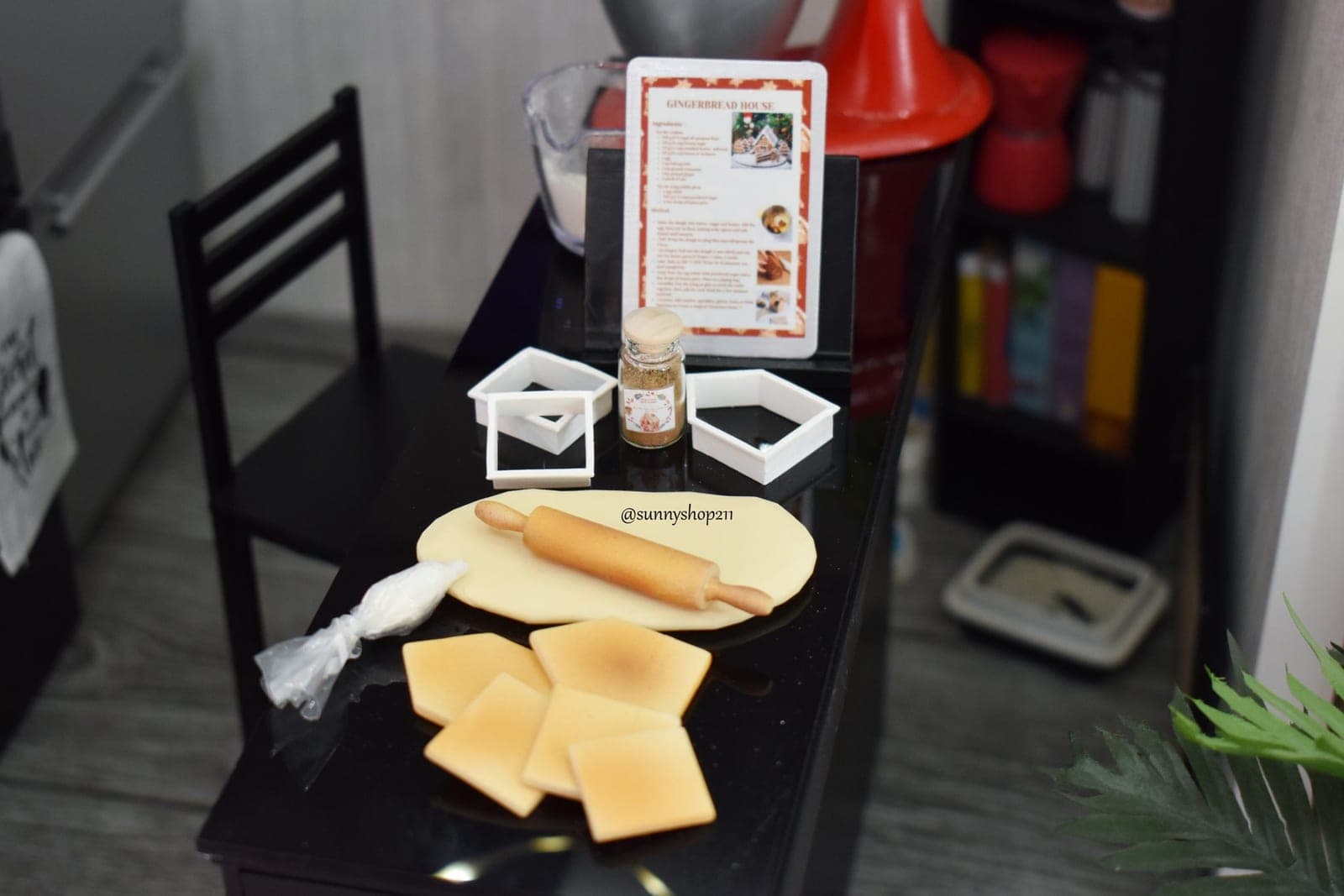 Set maison en pain d’épice – 1/4 (Minifee, MSD…)