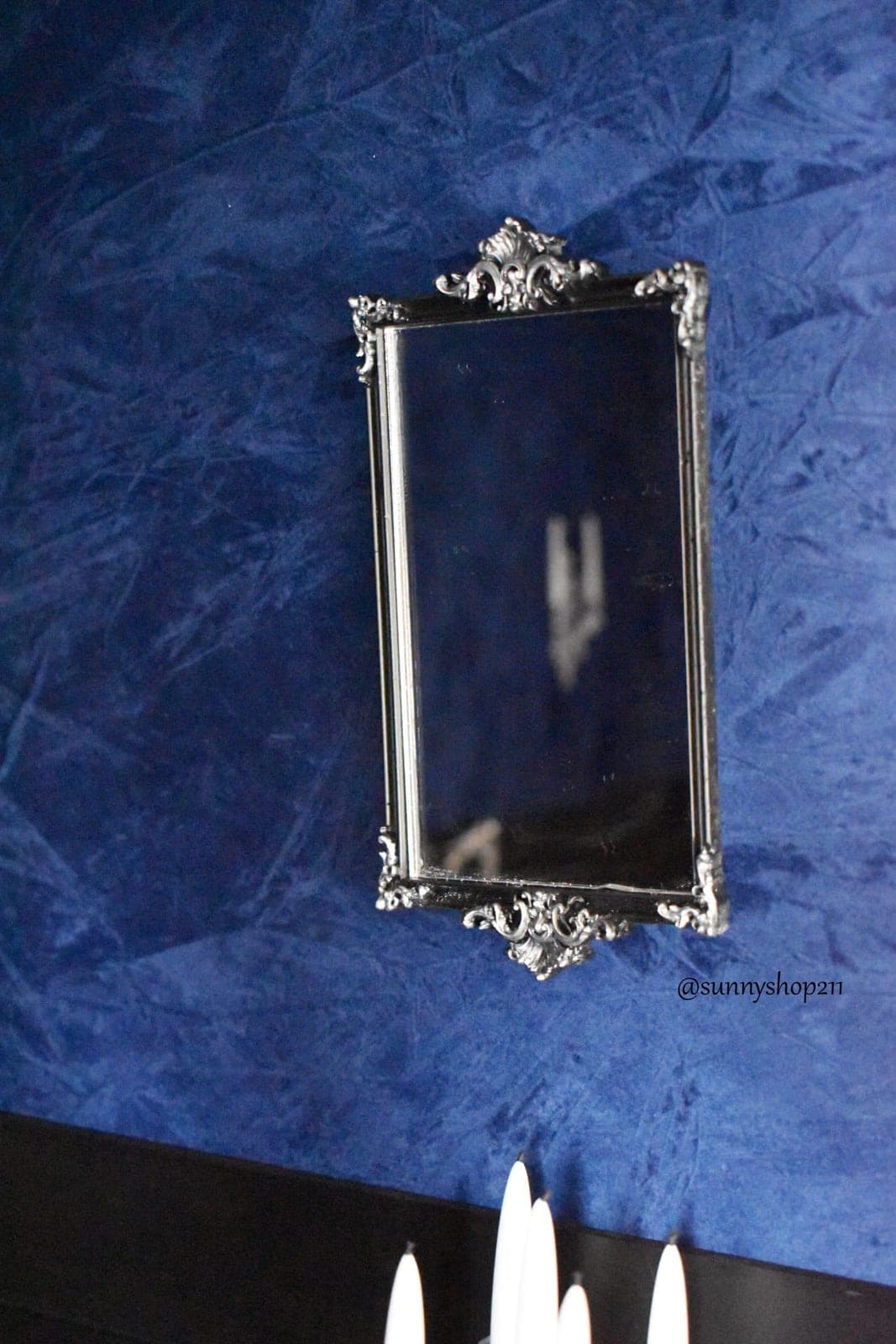 Miroir baroque simulation miniature – 1/6 & 1/4, Barbie, Pullip, Fashion Royalty, BJD, Minifee, Unoa
