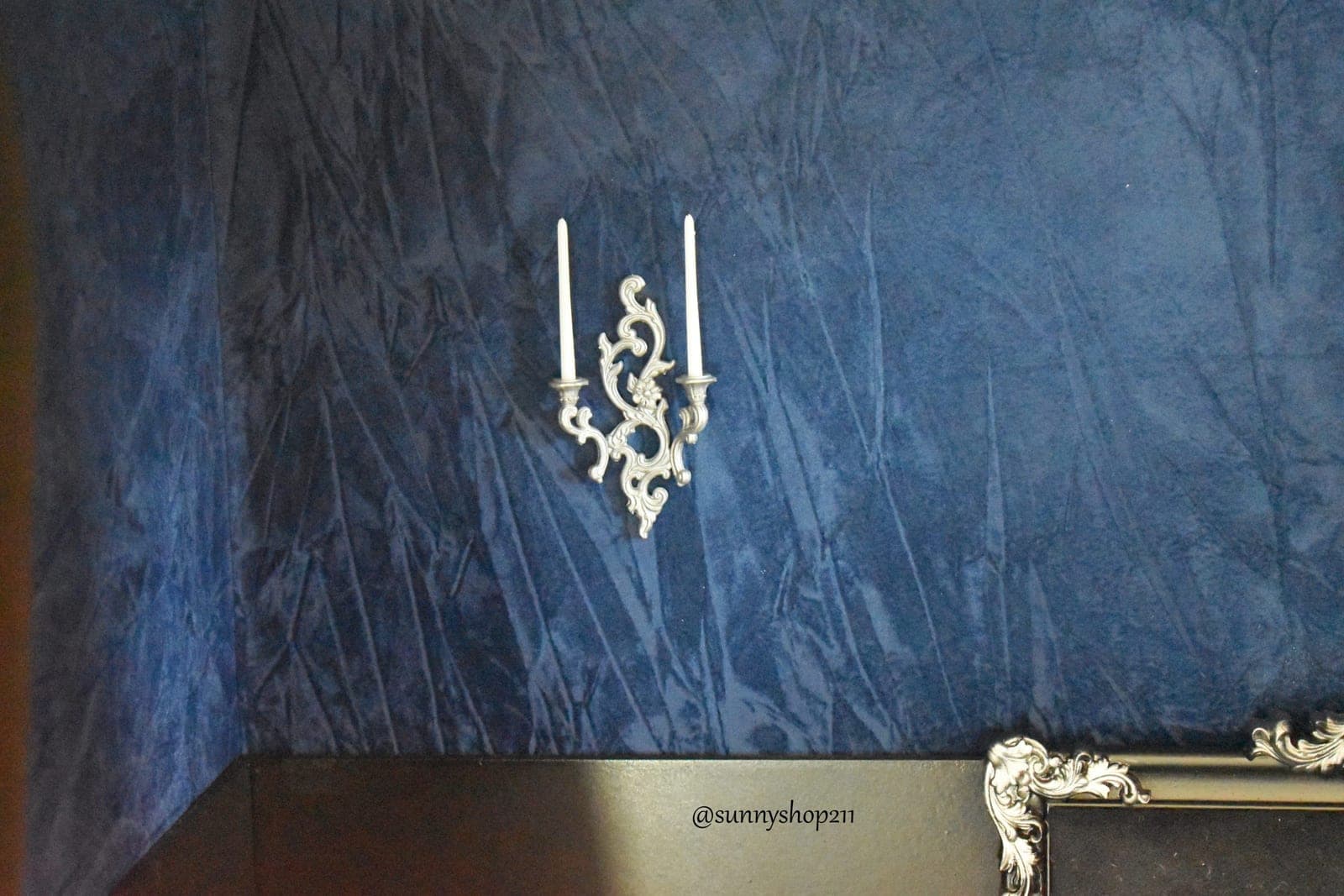 Chandelier mural baroque miniature – 1/6 & 1/4,