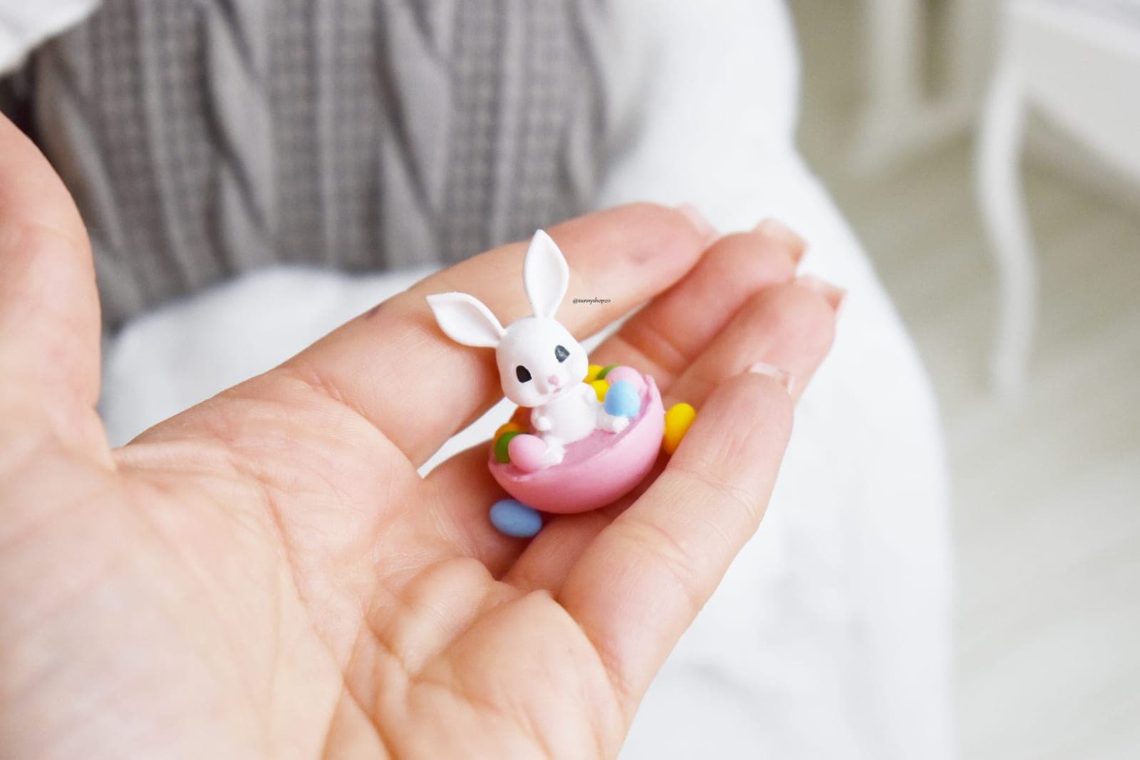 ? Lapin de Pâques dans son œuf – Miniature 1/8 · 1/6 · 1/4