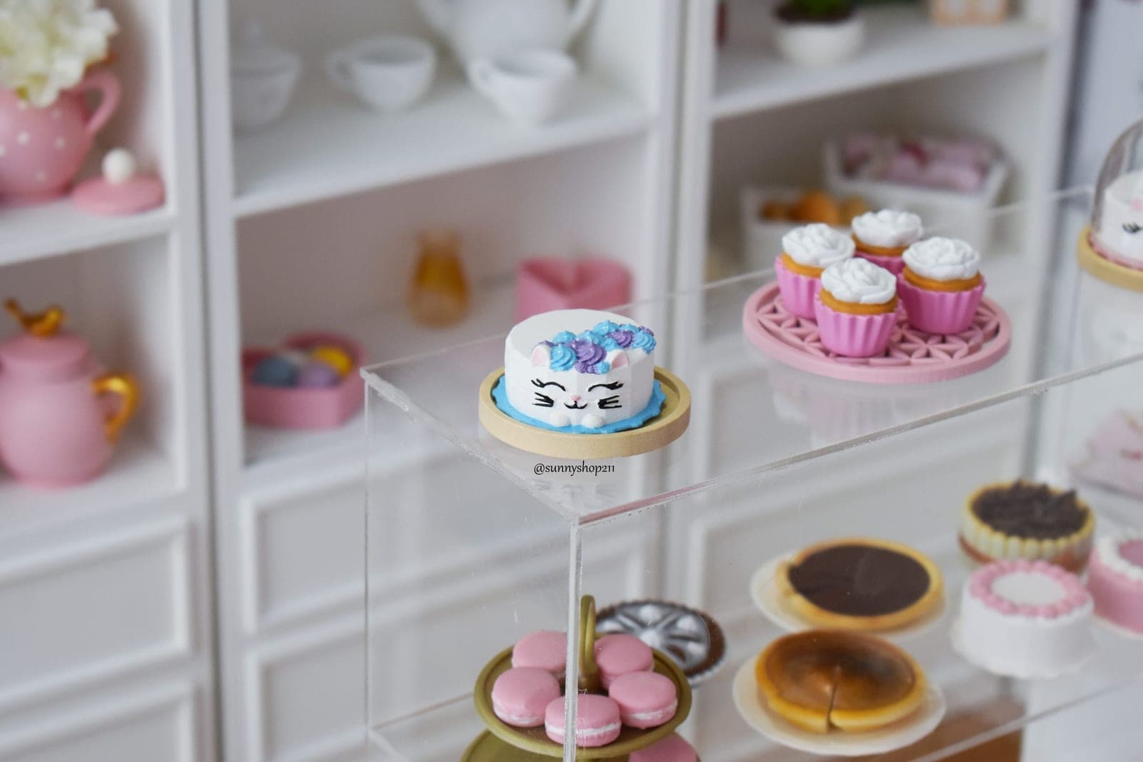 Gâteau chat miniature – 1/6 · 1/4 · 1/3