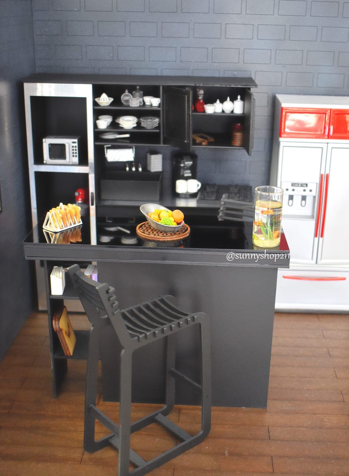 The Kitchen – 1/6 Scale Miniature House