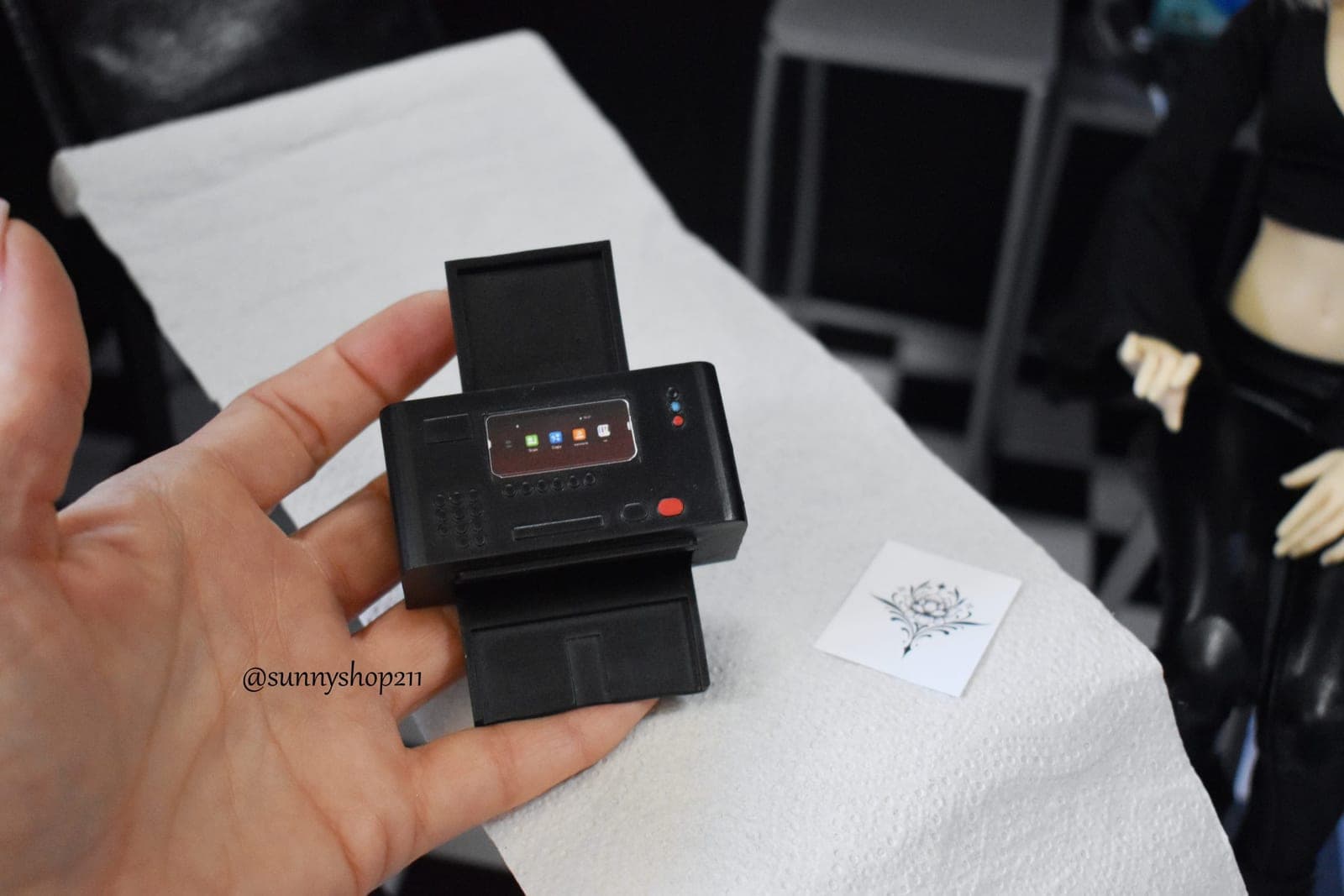 Mini imprimante miniature – 1/6 · 1/4