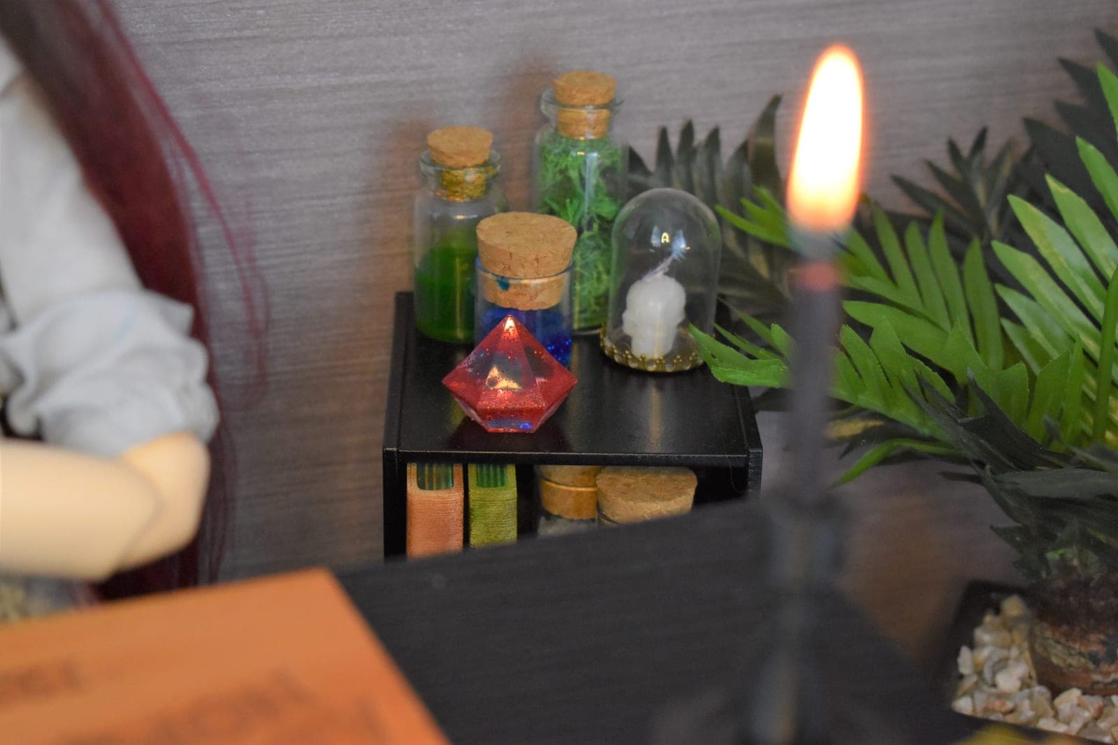 Cloche miniature tête mort