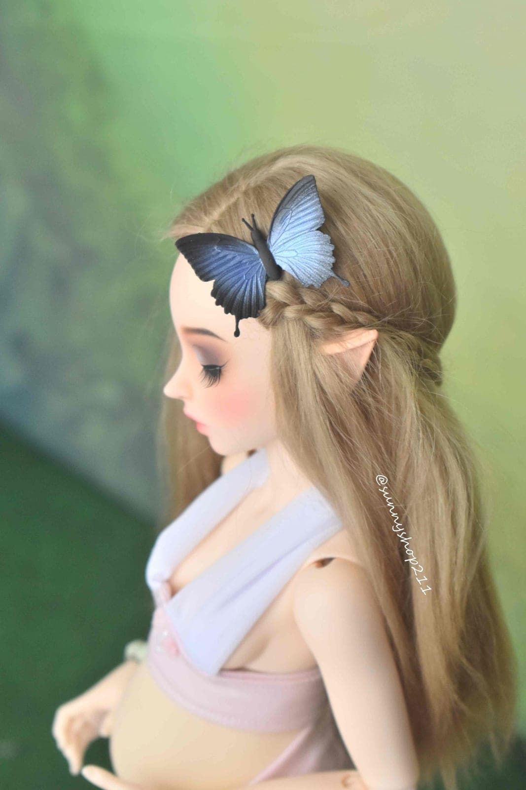 Décoration de cheveux papillon bjd minifee