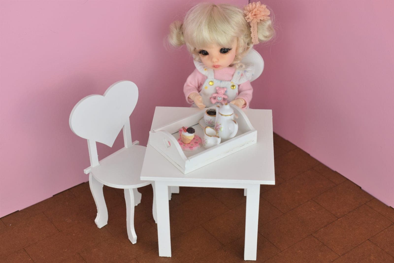 Plateau cœur miniature 1/8