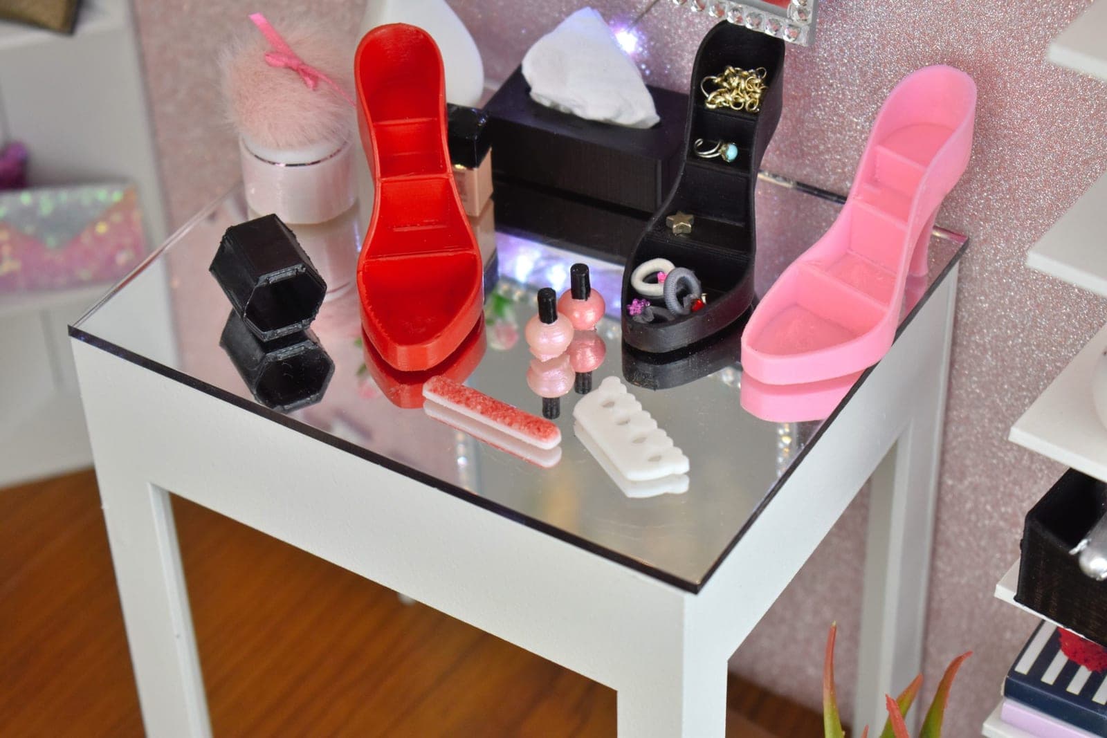 👠 Miniature jewelry holder 1/4 - Diorama BJD (Minifee, MSD)