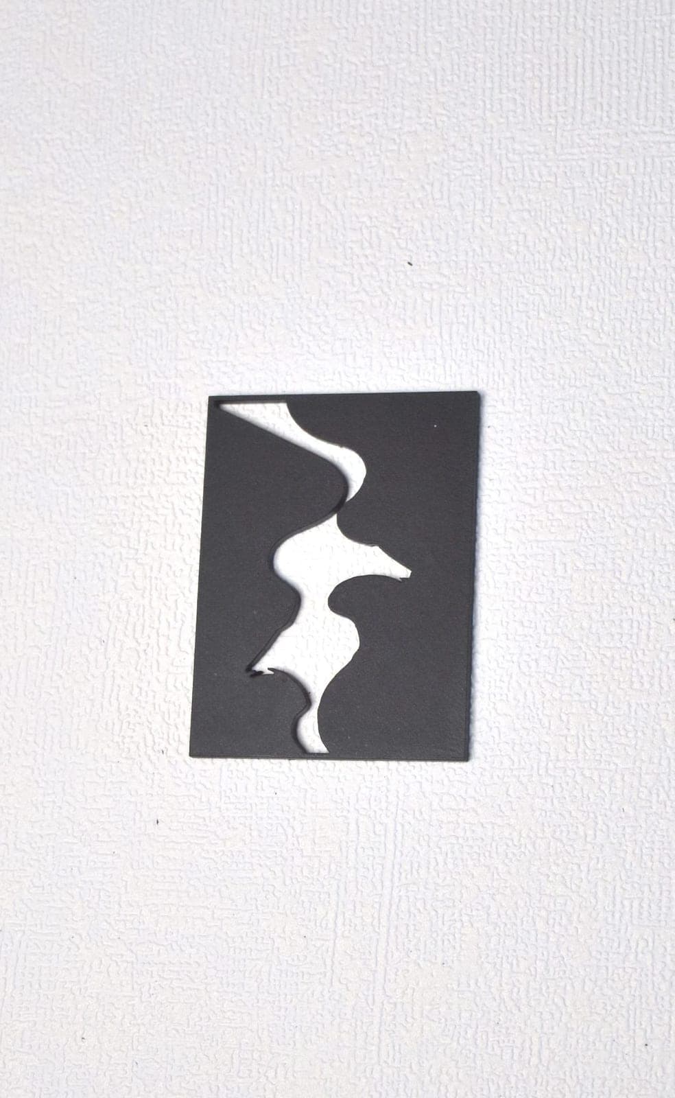 Cadre silhouette miniature 1/4