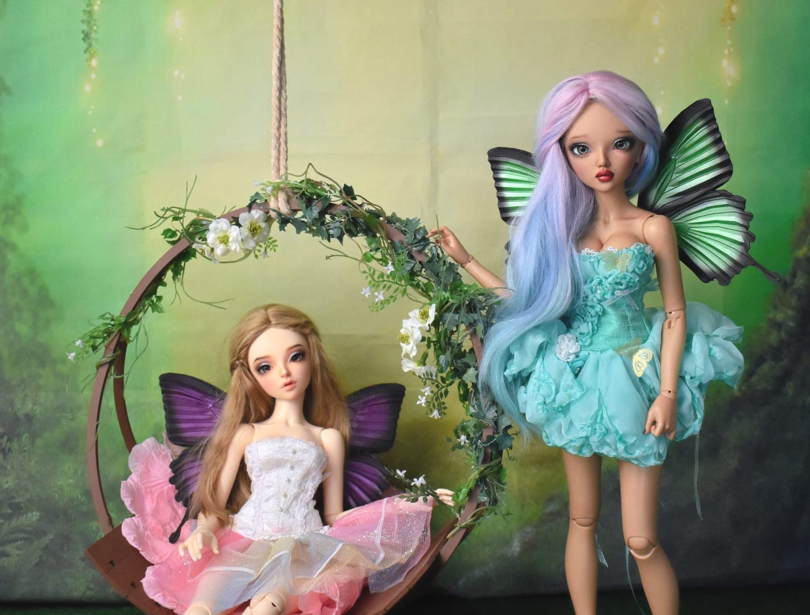 Ailes papillons bjd minifee