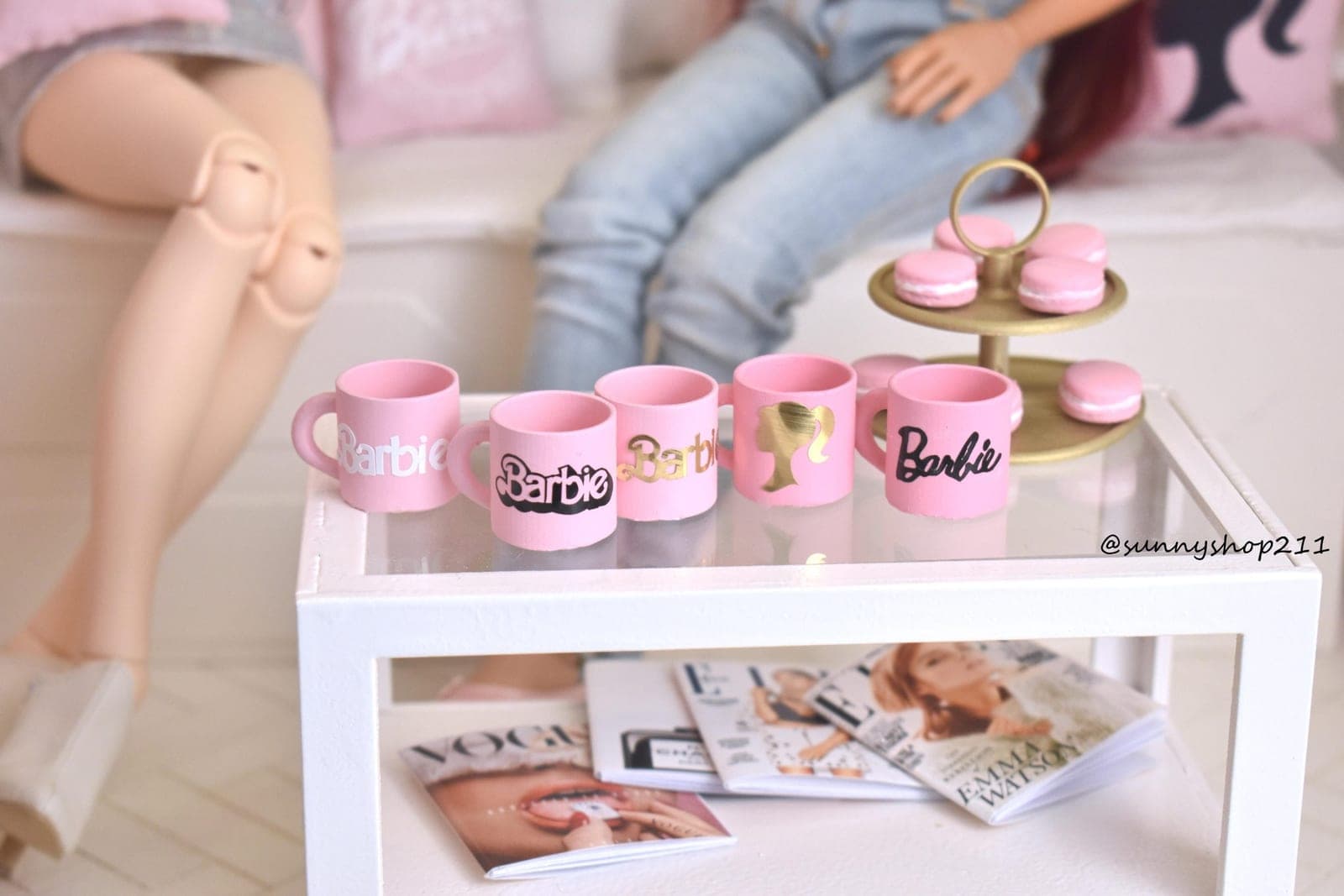 Tasse barbie miniature 1/4 1/3