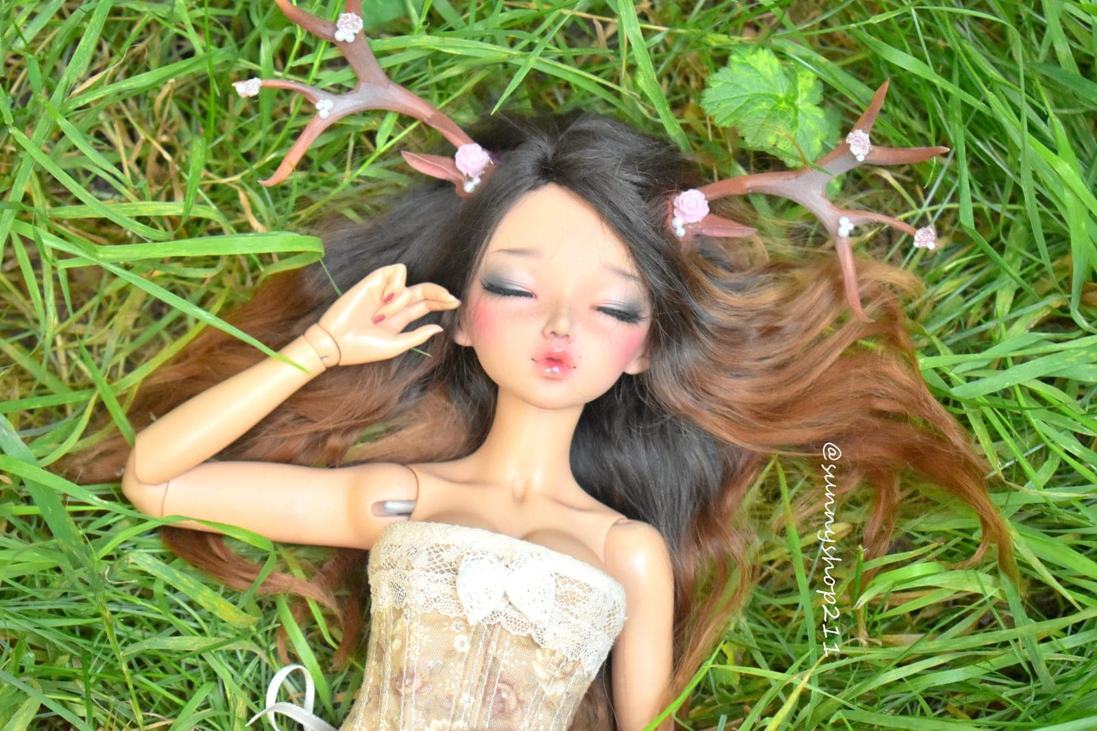 Cornes cerf bjd minifee