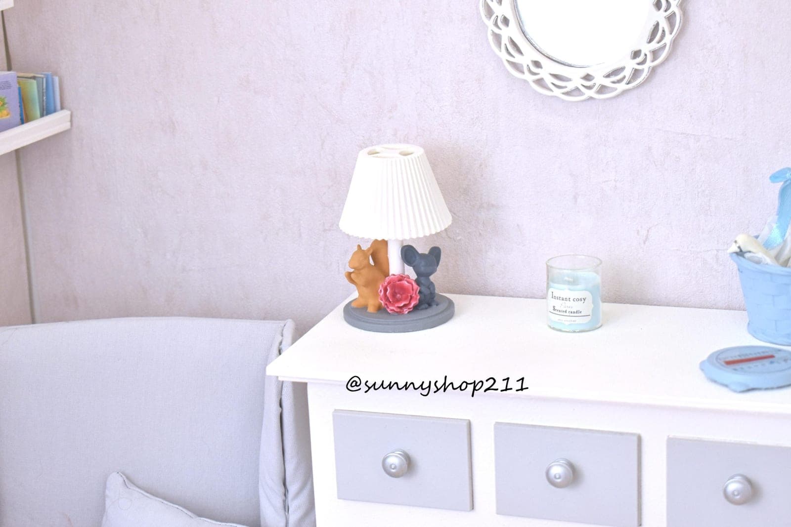 Lampe écureuil souris miniature