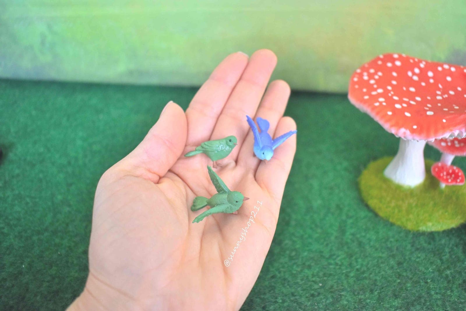 Oiseau simulation miniature bjd minifee SD