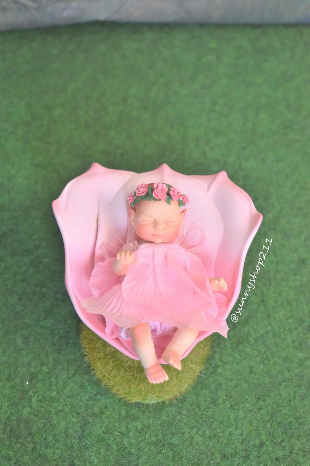 Couronne de fleur bjd bébé , reborn simulation