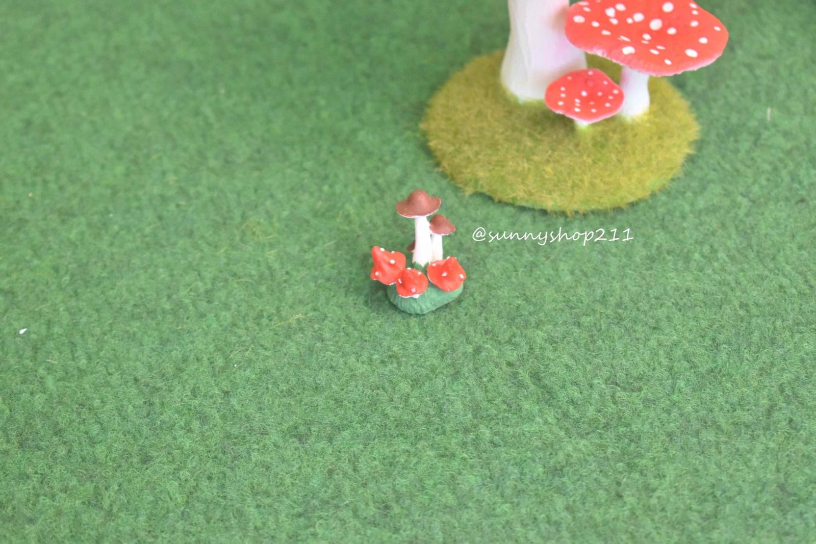 Décoration champignon simulation miniature bjd minifee