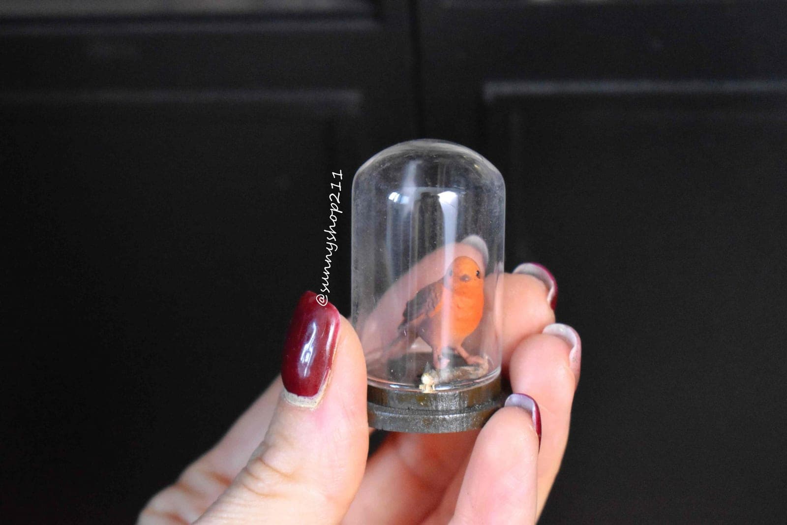 Cloche miniature oiseau 1/6 1/4 Barbie minifee