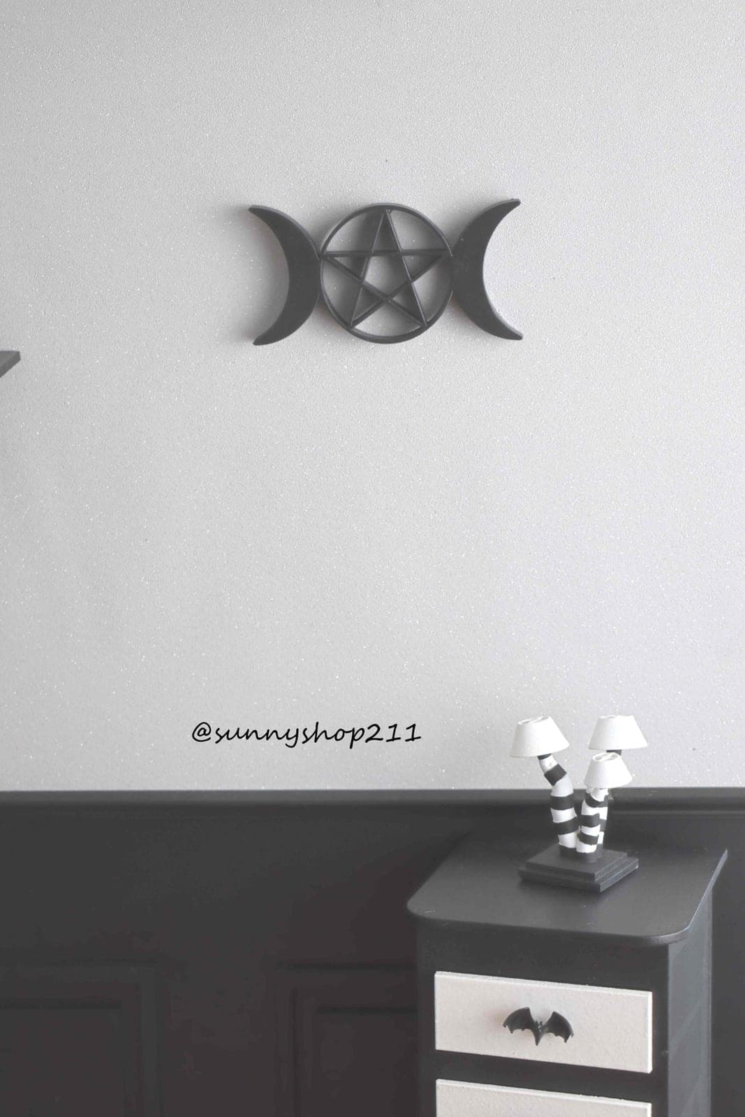Etagère toile simulation miniature