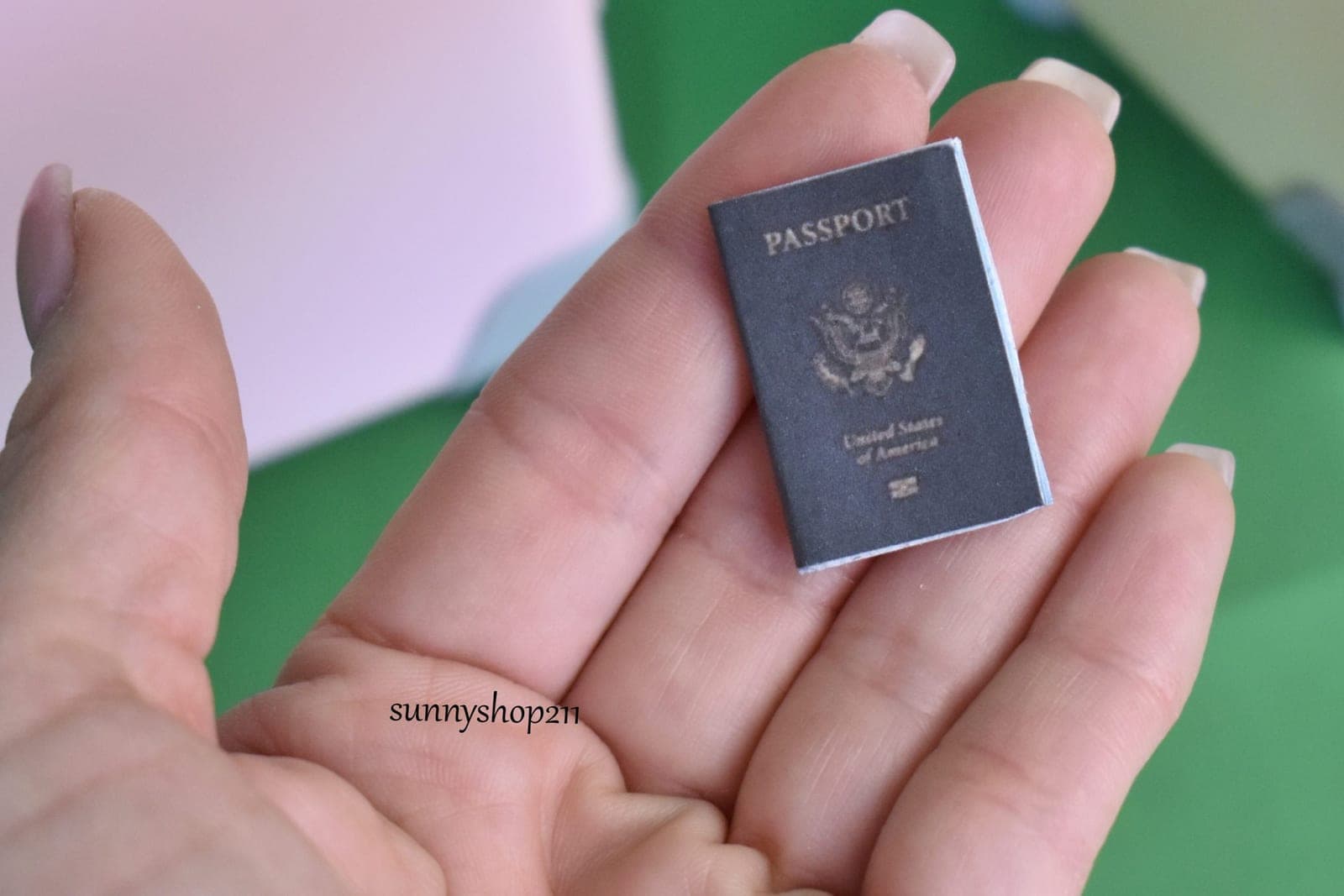 Simulation passeport miniature Barbie, phicen, minifee, SD,