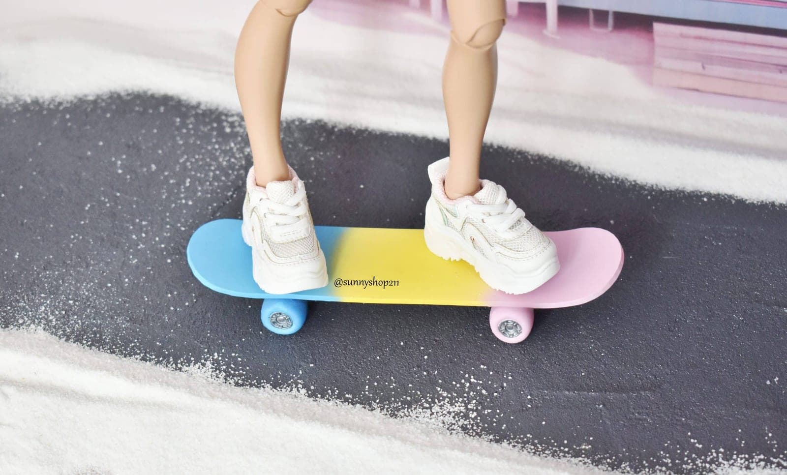 Skate board miniature bjd minifee, MSD, unoa