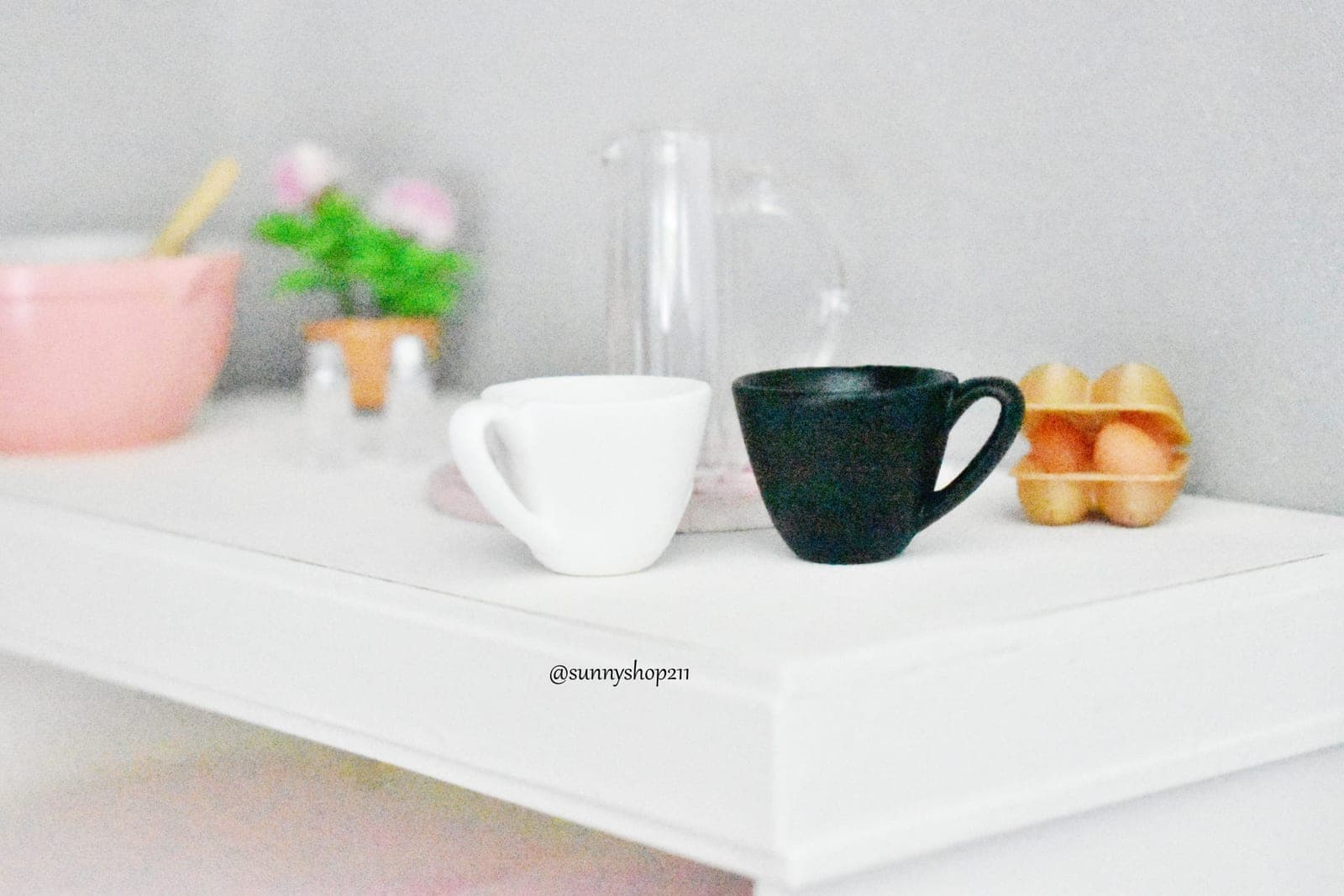 Tasse miniature 1/6 phicen, 1/4 MSD, minifee