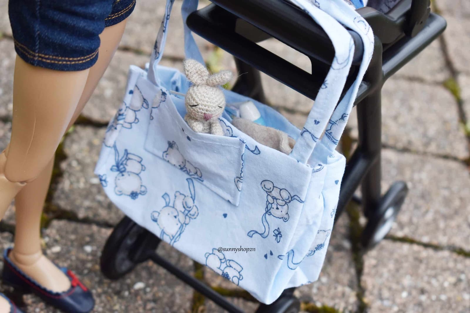 Sac à langer bjd baby pukifee, Nappy choo, reborn, minifee