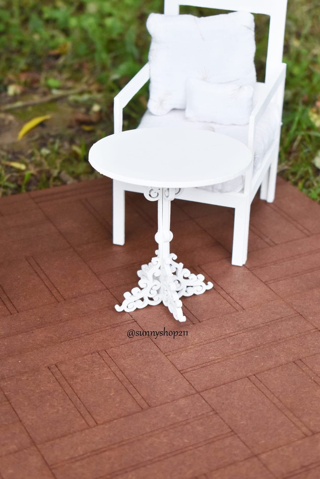 Table basse miniature 1/6, 1/4, Barbie, pullip, msd, minifee,