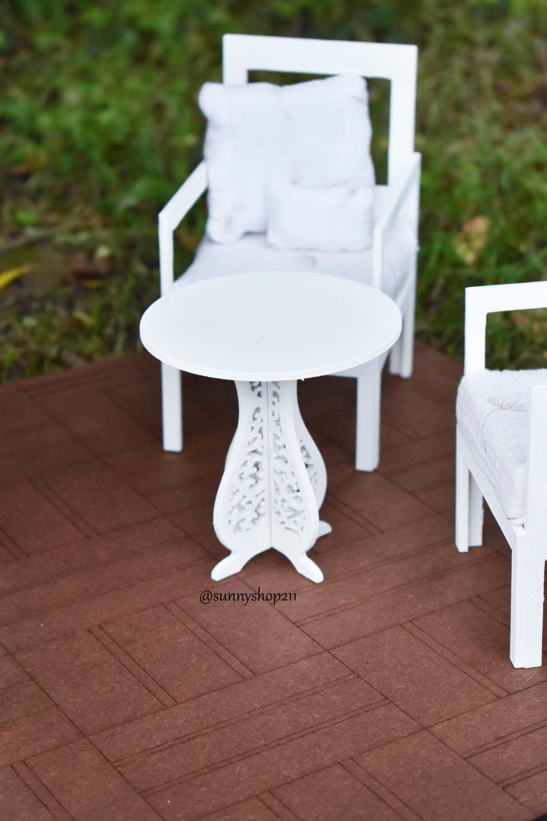 Table basse miniature 1/6, 1/4, Barbie, pullip, msd, minifee, Idéal pour les dolls au 1/6, comme Barbie, pullip, Poppy Parker, ou au 1/4 comme les msd, minifee, unoa, bimong.