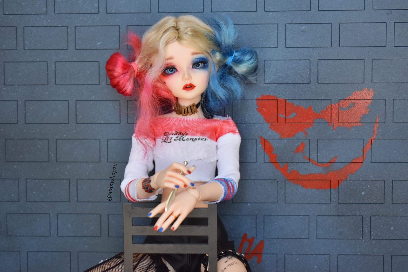 My Version of Harley Quinn – Fully Customized Minifee Ria