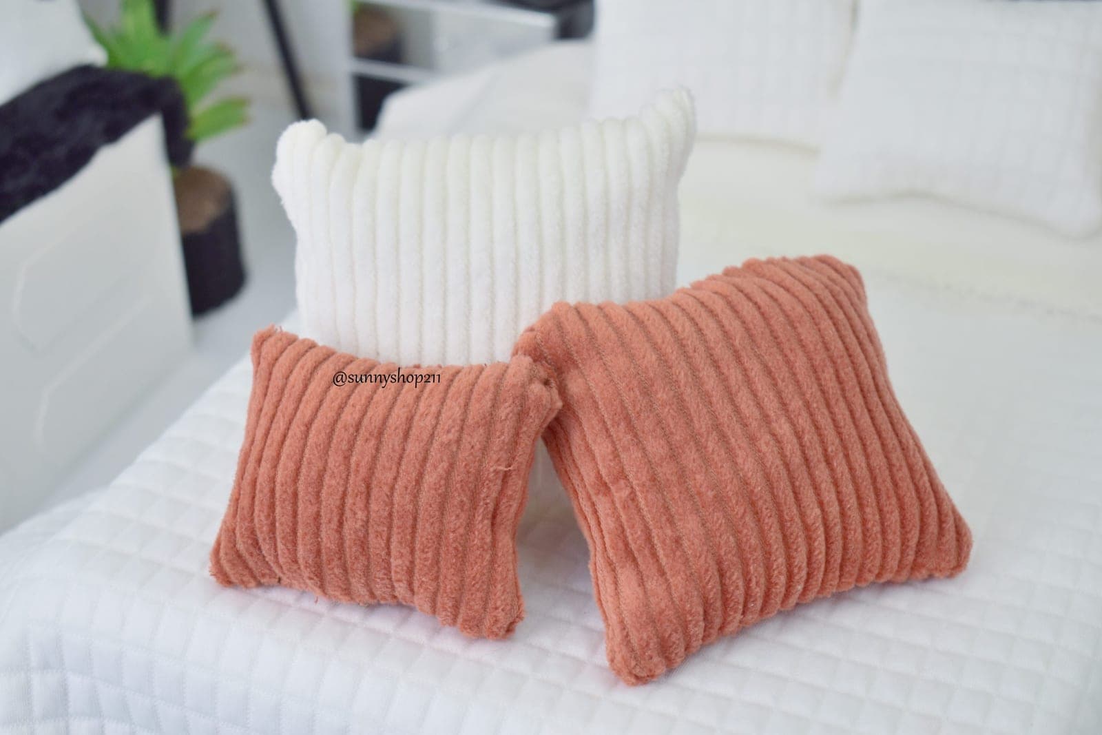 Coussin d'automne miniature 1/6 1/4 Barbie, minifee , MSD