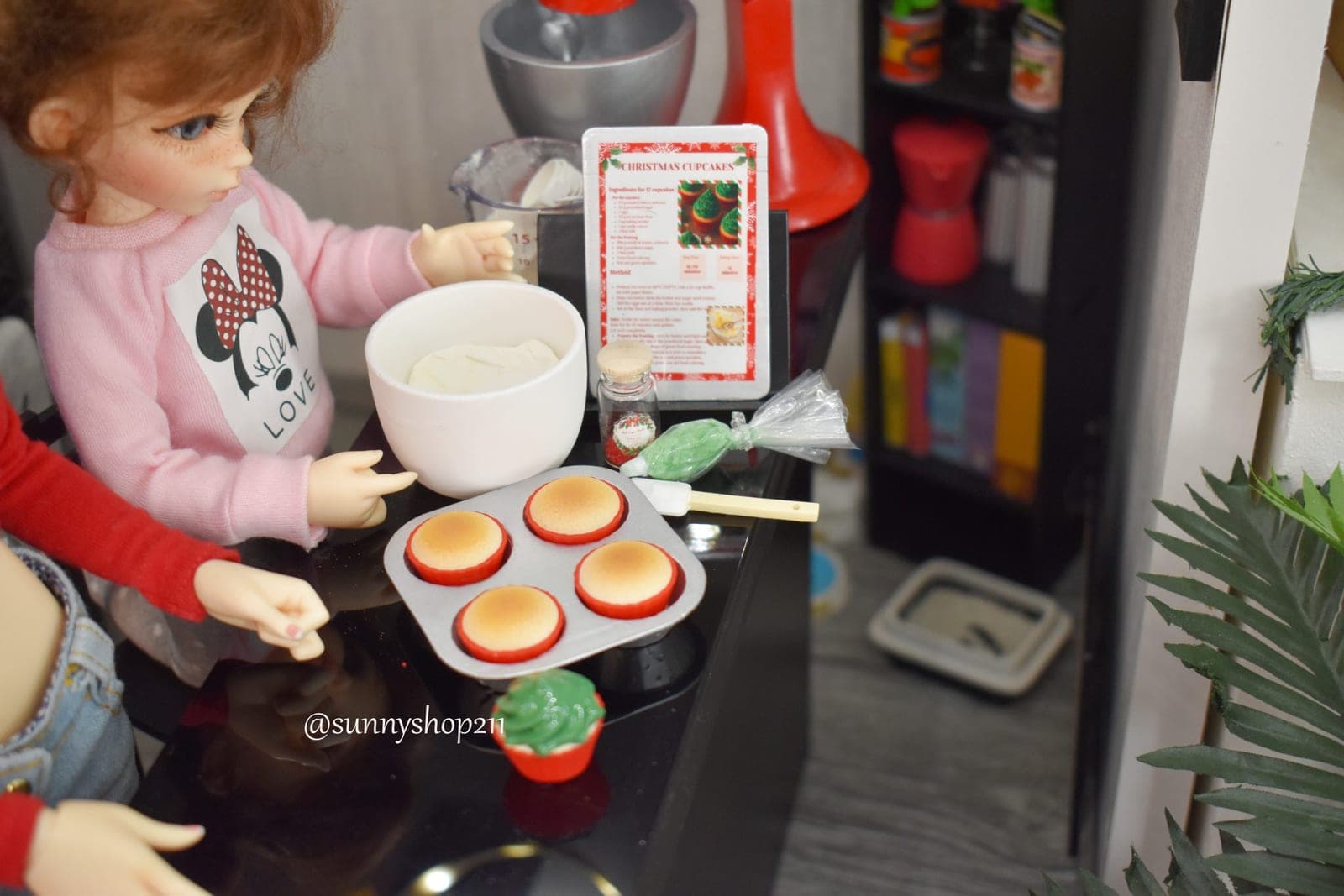 Set de cupcakes de Noël – 1/4 (Minifee, MSD…)